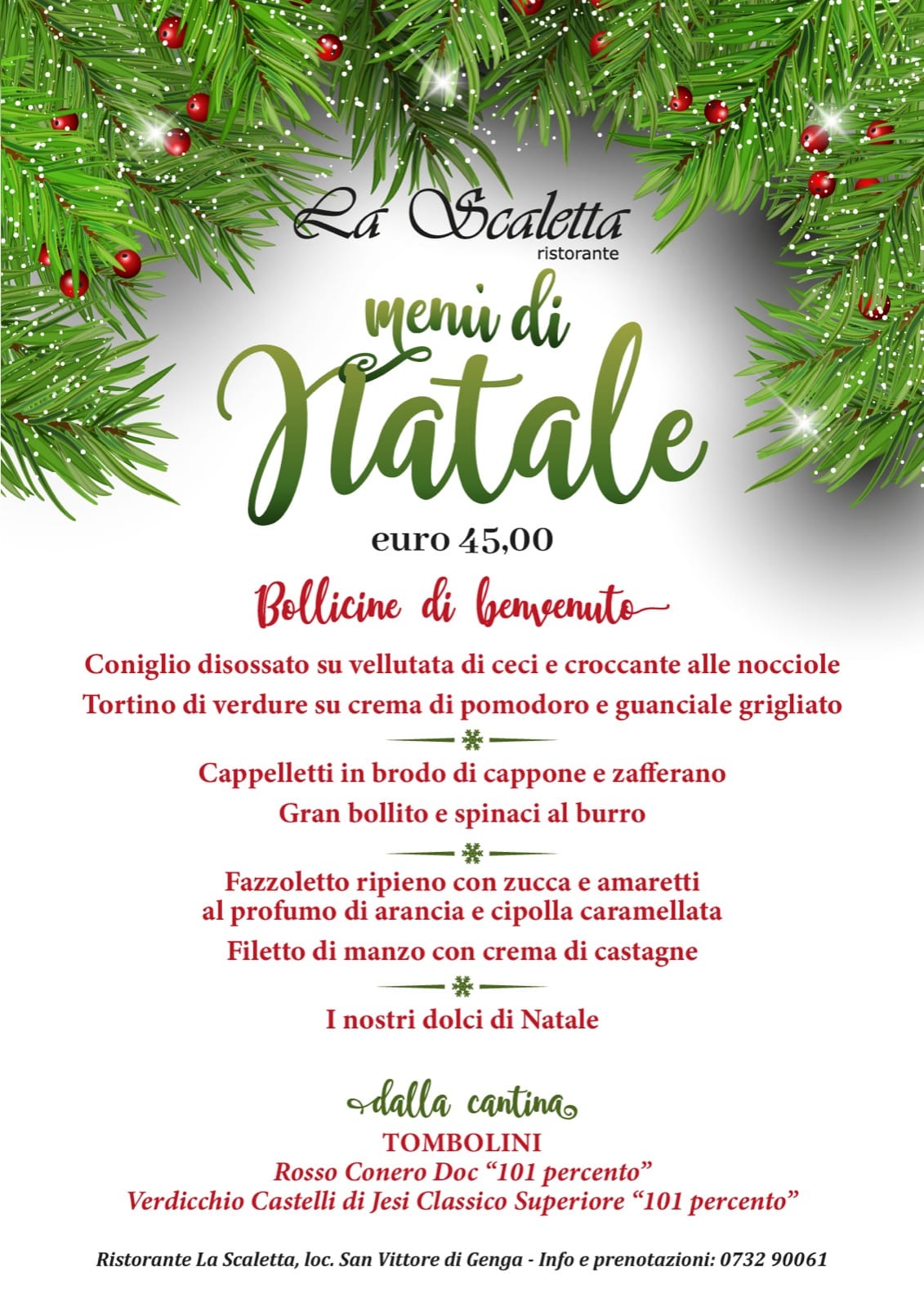 Menu Tradizionale Di Natale.Ristorante La Scaletta Genga Specialita Alla Brace E Piatti Tradizionali